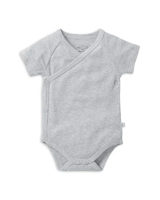 Unisex Short Sleeve Kimono Bodysuit - Baby