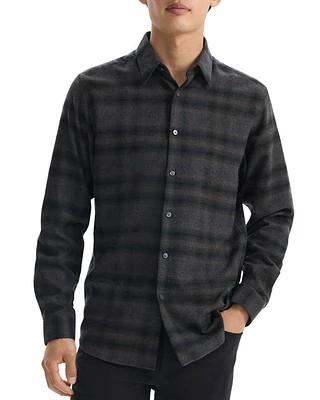 Irving Button Down Soft Plaid Cotton