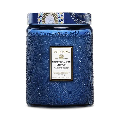 Mediterranean Lemon Jar Candle