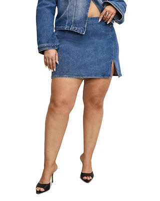 Denim Mini Skirt