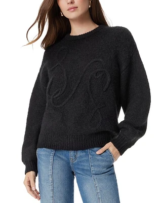 Khloe Boxy Crewneck Pullover Sweater