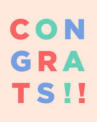 Congrats E-Gift Card