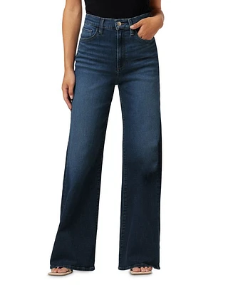 The Mia Petite High Rise Wide Leg Stretch Jeans Exhale