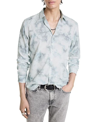 Bucks Tie Dyed Slim Fit Button Down Shirt
