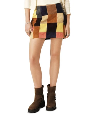Rosalia Suede Skirt