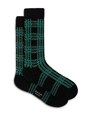 Check Pattern Socks