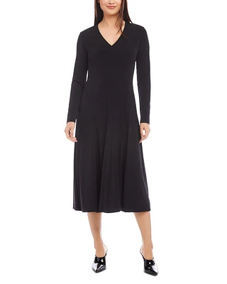 Kate V Neck Midi Dress