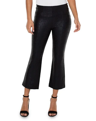 Stella Crackled Kick Flare Pants
