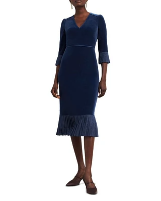 Mary Velvet Dress