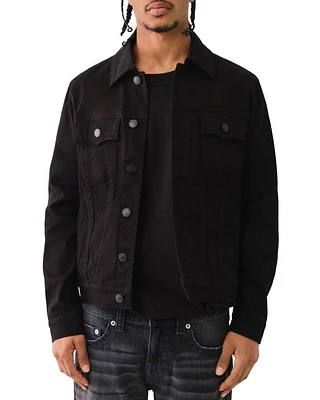 Cotton Stretch Denim Trucker Jacket