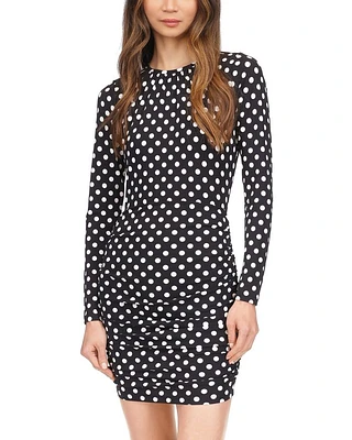 Ruched Mini Dress