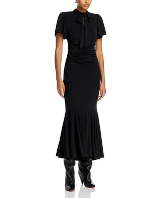 Hertha Tie Neck Dress