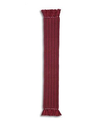 Mona Woven Fringed Scarf