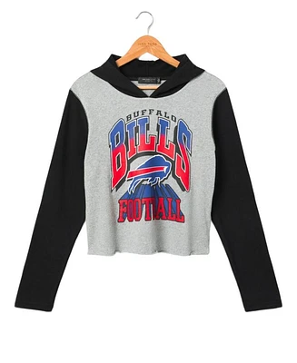 Women's NFL Buffalo Bills Block Crop Hoodie