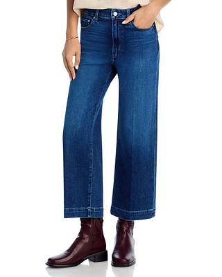 Anessa High Rise Cropped Wide Leg Jeans Kindered