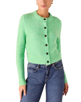 Cropped Cardigan Sweater