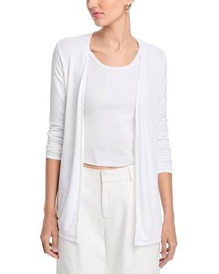 Long Sleeve Open Front Cardigan