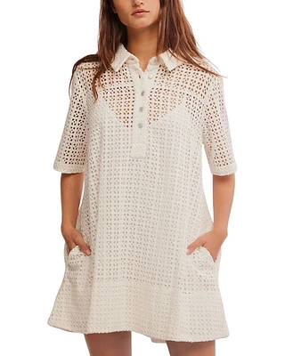 Remino Eyelet Mini Dress