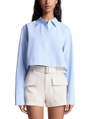 Maude Cropped Blouse