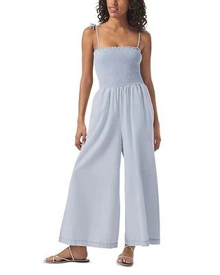 Indigo Stripe Jumpsuit