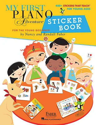 My First Piano Adventure Sticker Book (Paperback)