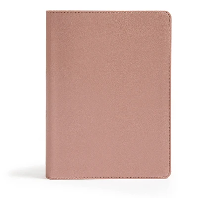 CSB She Reads Truth Bible, Rose Gold LeatherTouch, Indexed (Leather / fine binding)