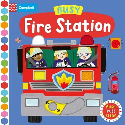 Busy Fire Station (Busy Books) (Board book)