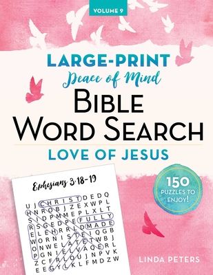 Peace of Mind Bible Word Search Love of Jesus