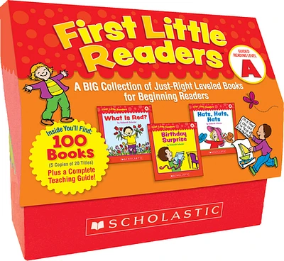 First Little Readers: Guided Reading Level A (Classroom Set): A Big Collection of Just-Right Leveled Books for Beginning Readers (Paperback)