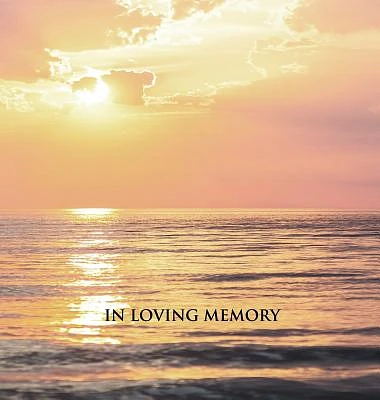 Funeral Guest Book, Memorial Guest Book, Condolence Book, Remembrance Book for Funerals or Wake, Memorial Service Guest Book: HARDCOVER Guestbook. (Hardcover)