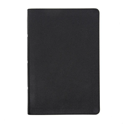 NASB Giant Print Reference Bible, Black Genuine Leather (Leather / fine binding)