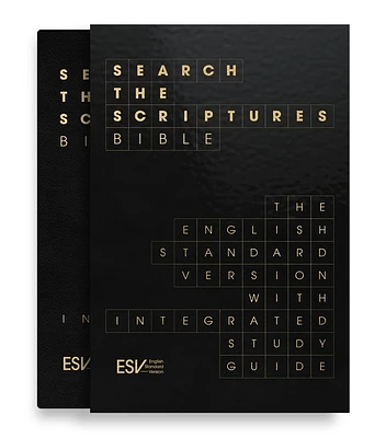 ESV Search the Scriptures Bible: The English Standard Version Bible with Integrated Study Guide (Leather)