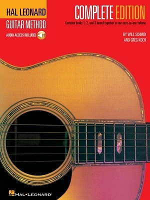 Hal Leonard Guitar Method, - Complete Edition: Books 1, 2 and 3 Bound Together in One Easy-To-Use Volume! [With CD's] (Paperback)