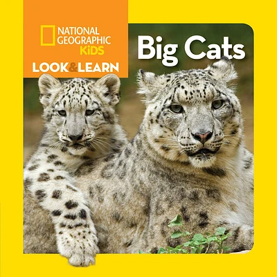 National Geographic Kids Look and Learn: Big Cats (Look & Learn) (Board book)