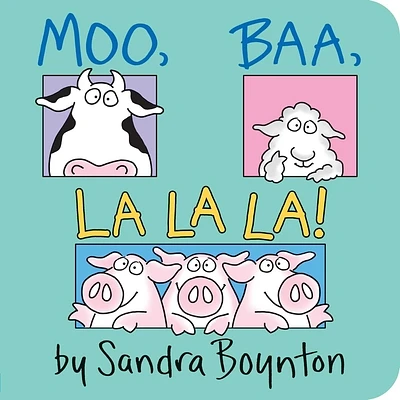 Moo, Baa, La La La! (Board book)