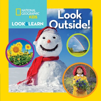 National Geographic Kids Look and Learn: Look Outside! (Look & Learn) (Board book)