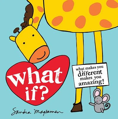 What If?: What makes you different makes you amazing! (All About YOU Encouragement Books) (Board book)