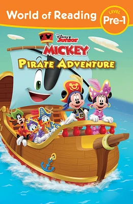 Mickey Mouse Funhouse: World of Reading: Pirate Adventure (Paperback)