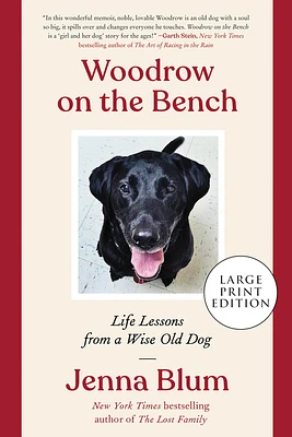 Woodrow on the Bench: Life Lessons from a Wise Old Dog (Large Print / Paperback)