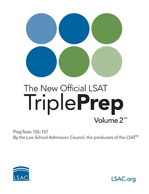 The New Official LSAT Tripleprep Volume 2 (Paperback)