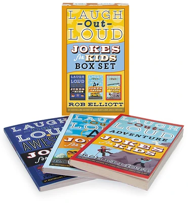 Laugh-Out-Loud Jokes for Kids 3-Book Box Set: Awesome Jokes for Kids, A+ Jokes for Kids, and Adventure Jokes for Kids (Paperback)