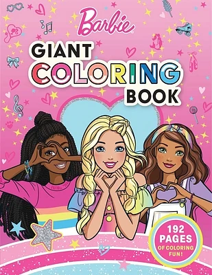 Barbie: Giant Coloring Book (Paperback)