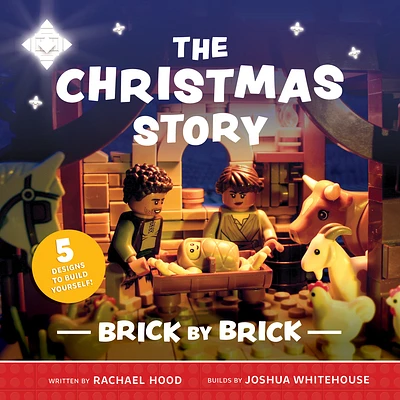 The Christmas Story Brick by Brick (Paperback)