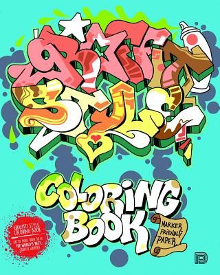 Graffiti Style Coloring Book (Paperback)