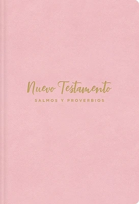 Nvi, Nuevo Testamento de Bolsillo, Con Salmos Y Proverbios, Revisión 2022, Leathersoft, Rosado, Niñas (Leather)