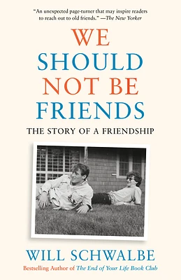 We Should Not Be Friends: The Story of a Friendship (Paperback)