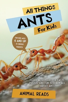 All Things Ants For Kids: Filled With Plenty of Facts, Photos, and Fun to Learn all About Ants (Large Print / Paperback)