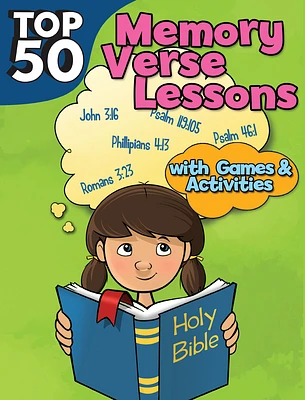 Top 50 Memory Verse Lessons with Games & Activities (Paperback)