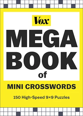 Vox Mega Book of Mini Crosswords: 150 High-Speed 9x9 Puzzles (Paperback)