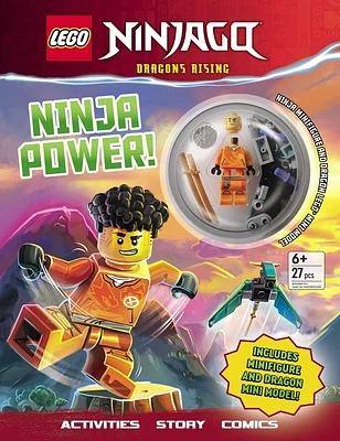 LEGO NINJAGO: Ninja Power! (Activity Book with Minifigure) (Paperback)